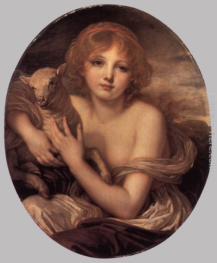 Innocence painting - Jean Baptiste Greuze Innocence art painting